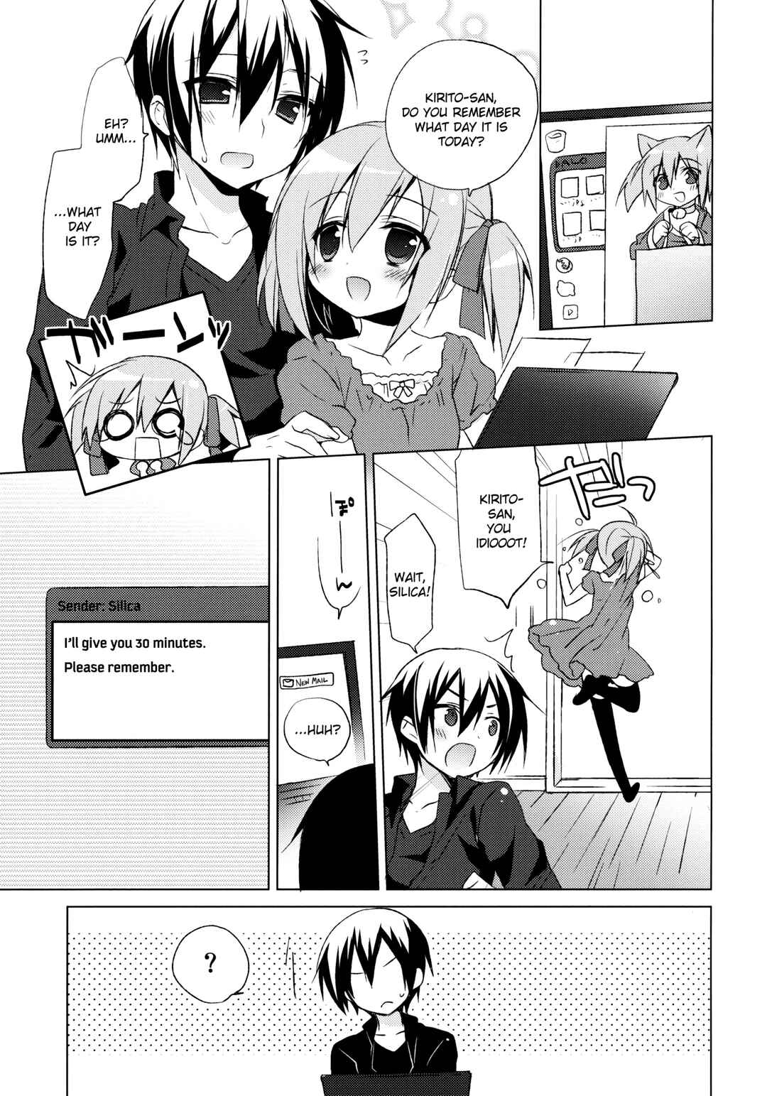 Page 4 Chapter Unknown_7296 Sword Art Online  - Sword Art Offline -Silica Route- (Doujinshi)