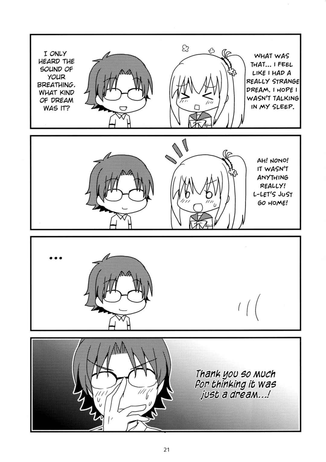 Page 21 Chapter Unknown_2d7c Charlotte - Shimaidon... Tte Tendon Neta wa Mou Kekkou desu kara! (Doujinshi)