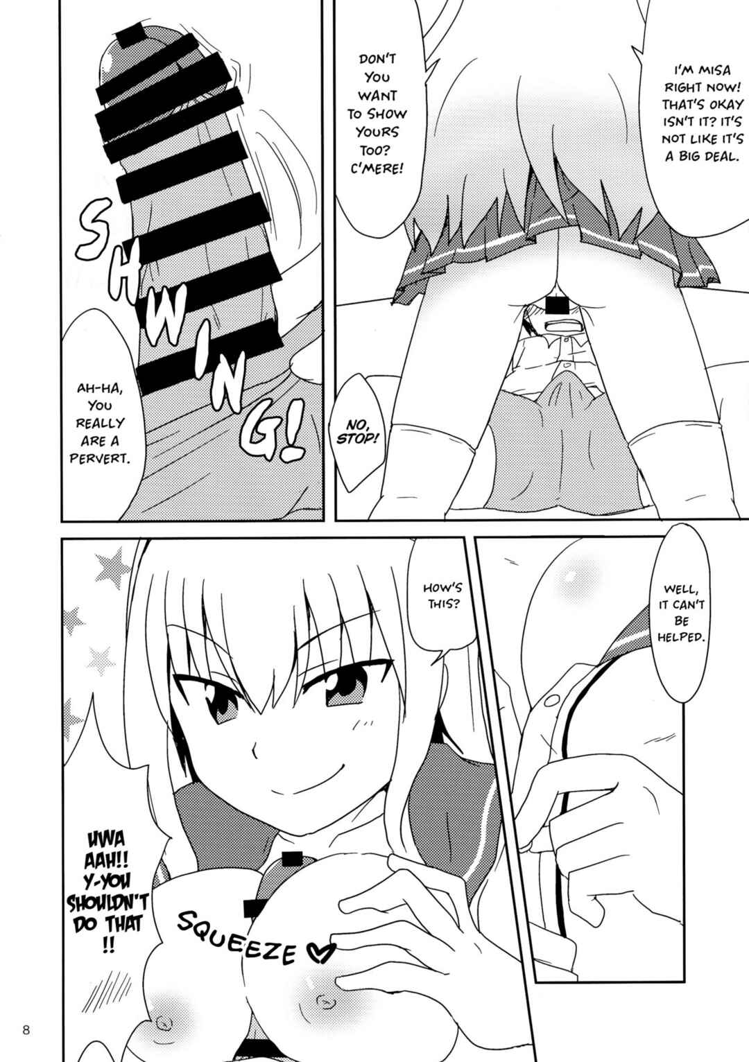 Page 8 Chapter Unknown_2d7c Charlotte - Shimaidon... Tte Tendon Neta wa Mou Kekkou desu kara! (Doujinshi)