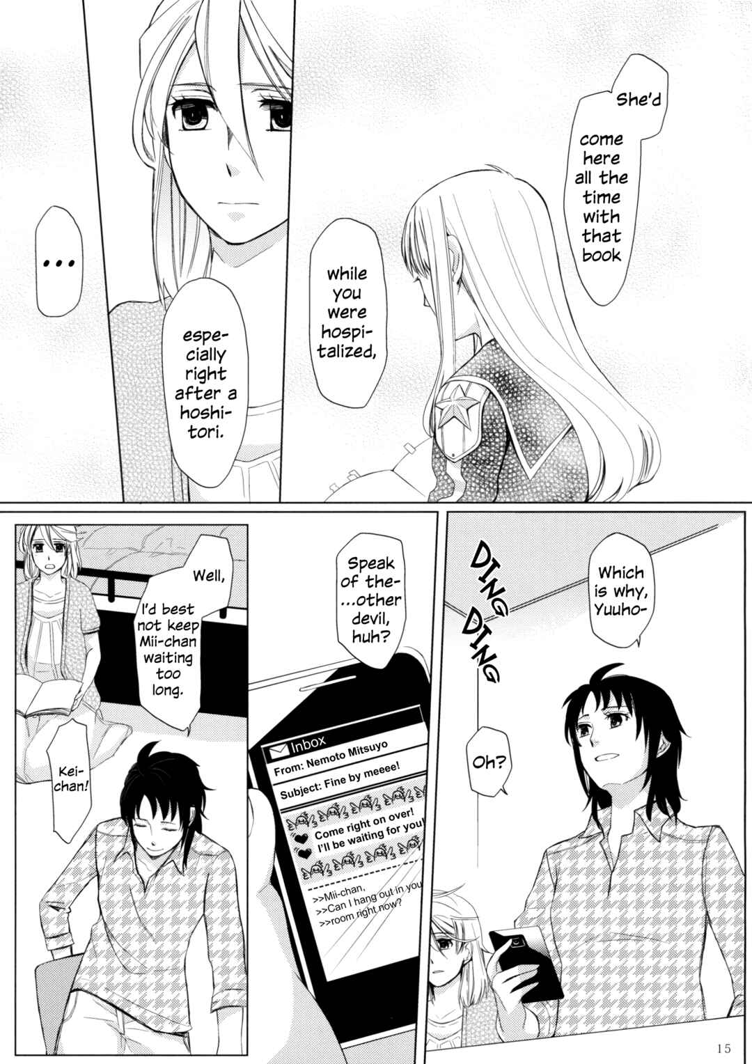 Page 14 Chapter Unknown_243e Hayate x Blade - Meteora (Doujinshi)