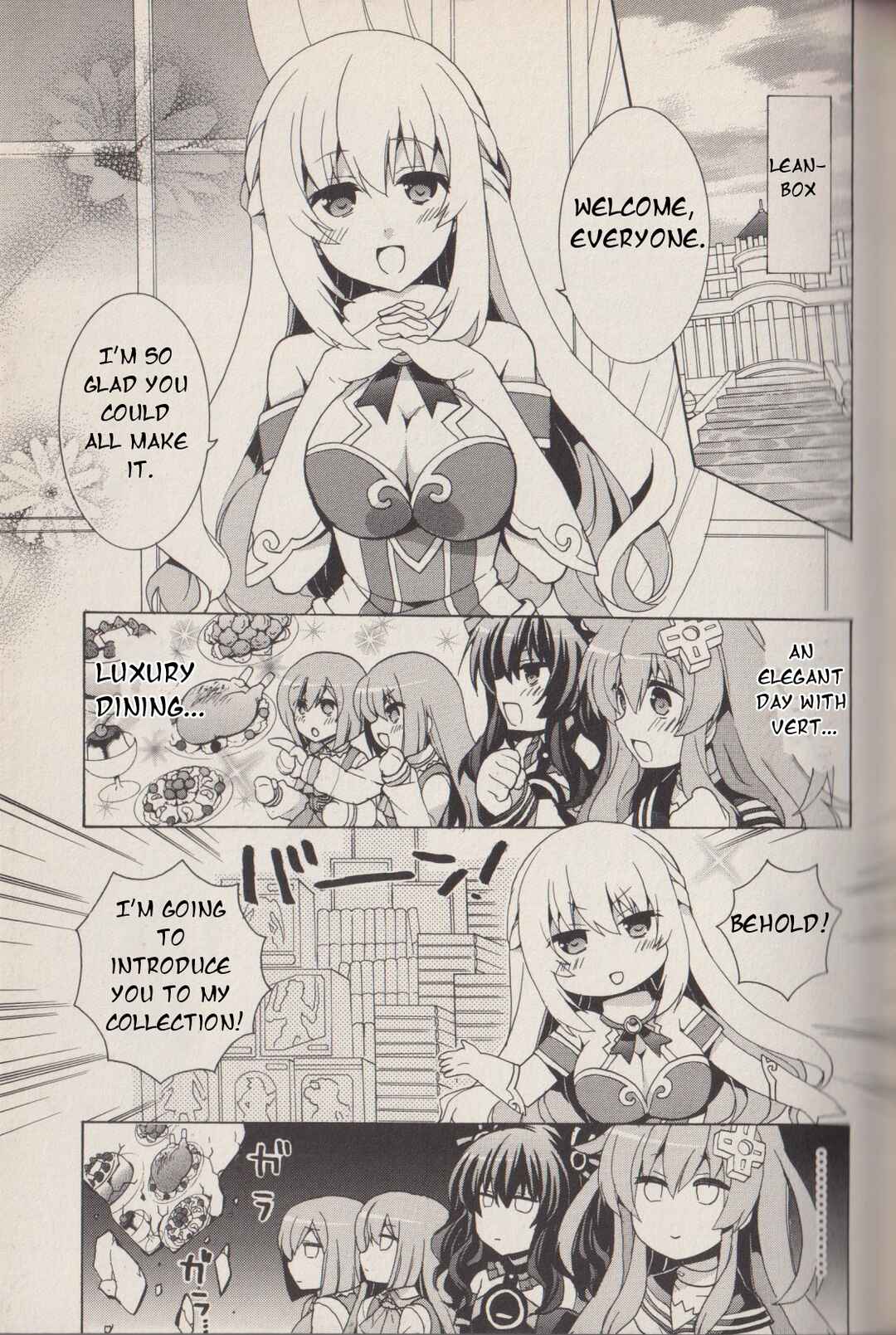 Page 4 Chapter 6 Hyperdimension Neptunia: The Animation - (DNA Comic Anthology)
