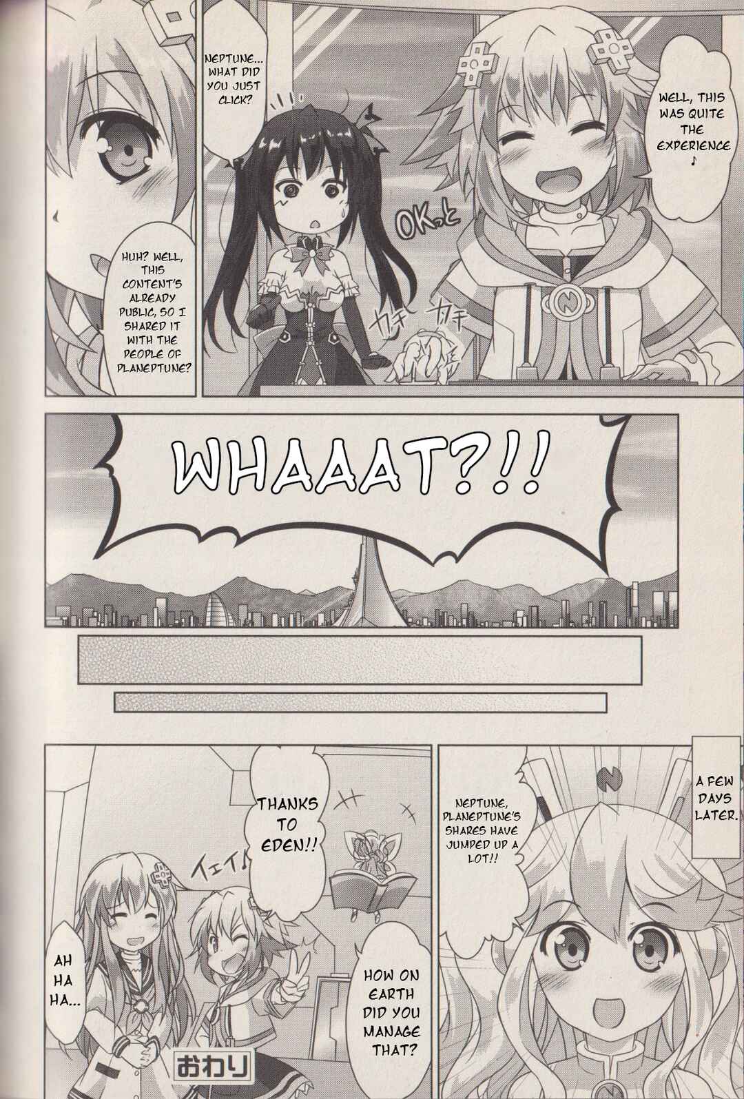 Page 9 Chapter 12 Hyperdimension Neptunia: The Animation - (DNA Comic Anthology)