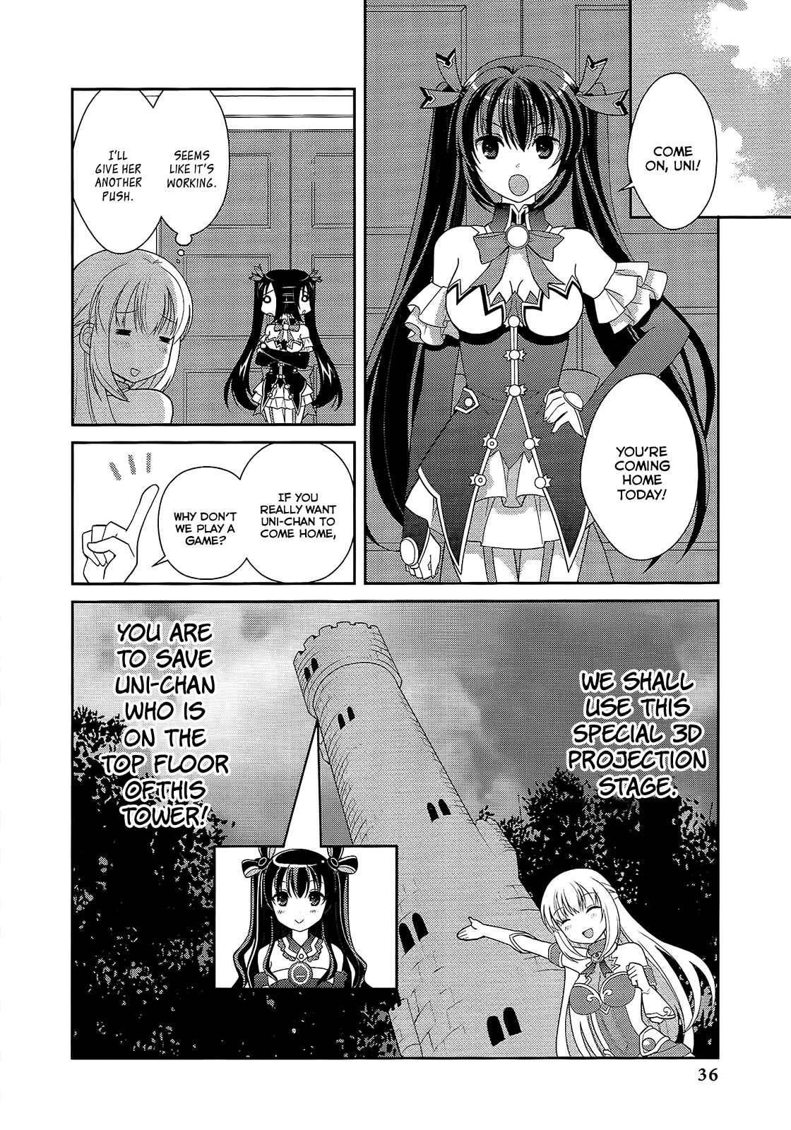 Page 8 Chapter 3 Hyperdimension Neptunia: The Animation - (DNA Comic Anthology)