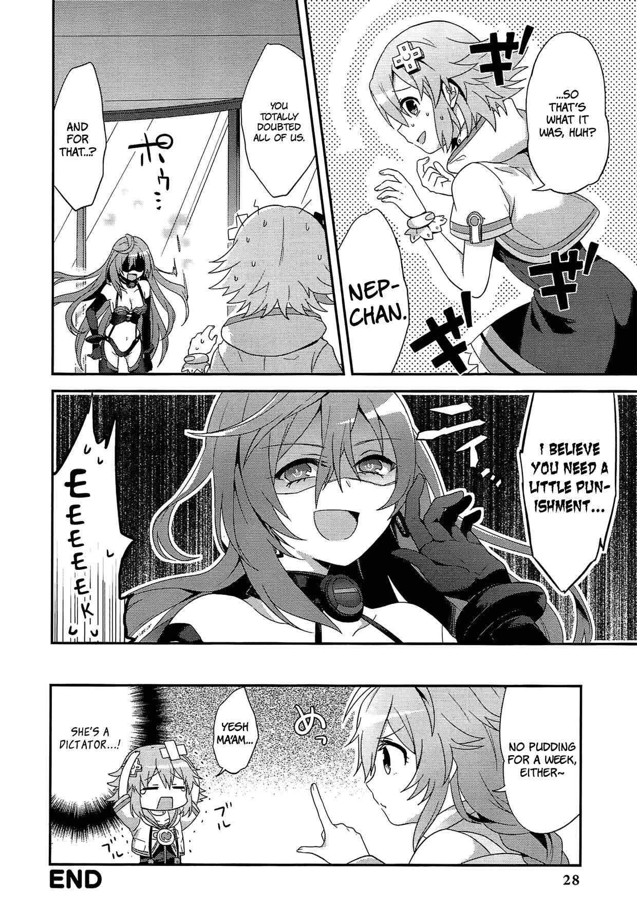 Page 8 Chapter 2 Hyperdimension Neptunia: The Animation - (DNA Comic Anthology)
