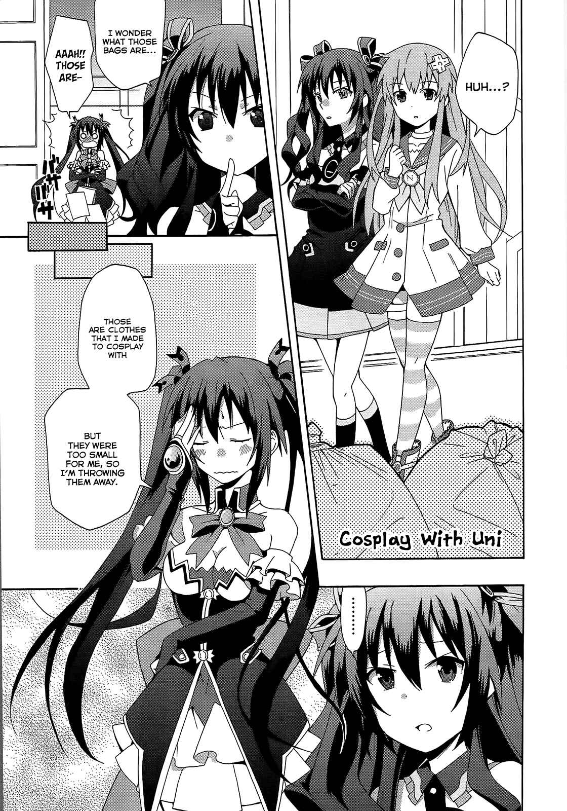 Page 1 Chapter 11 Hyperdimension Neptunia: The Animation - (DNA Comic Anthology)