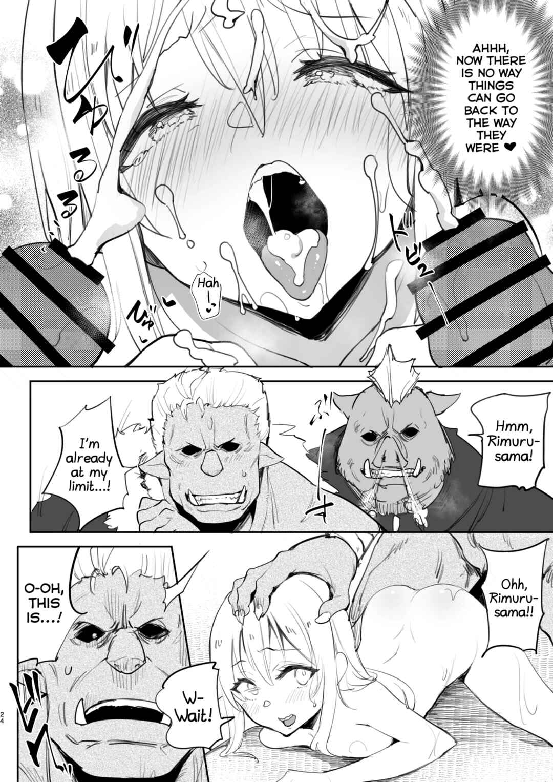 Page 23 Chapter Unknown_1258 Tensei Shitara Slime Datta Ken - Seitenkan Shitara Mesu Ochi Shita Ken (Doujinshi)