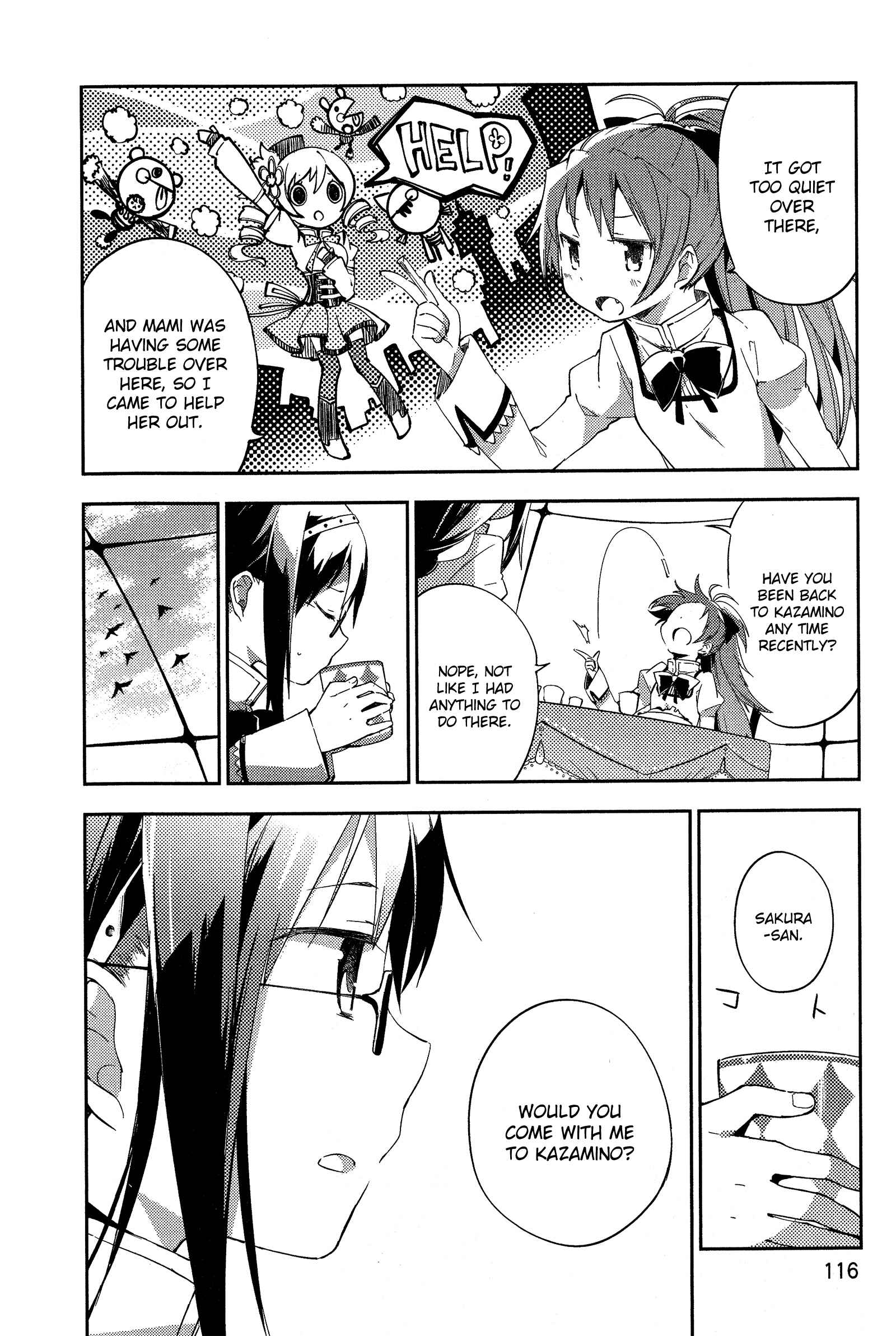 Page 12 Chapter 3 Gekijouban Madoka☆Magica: Shinpen Hangyaku no Monogatari