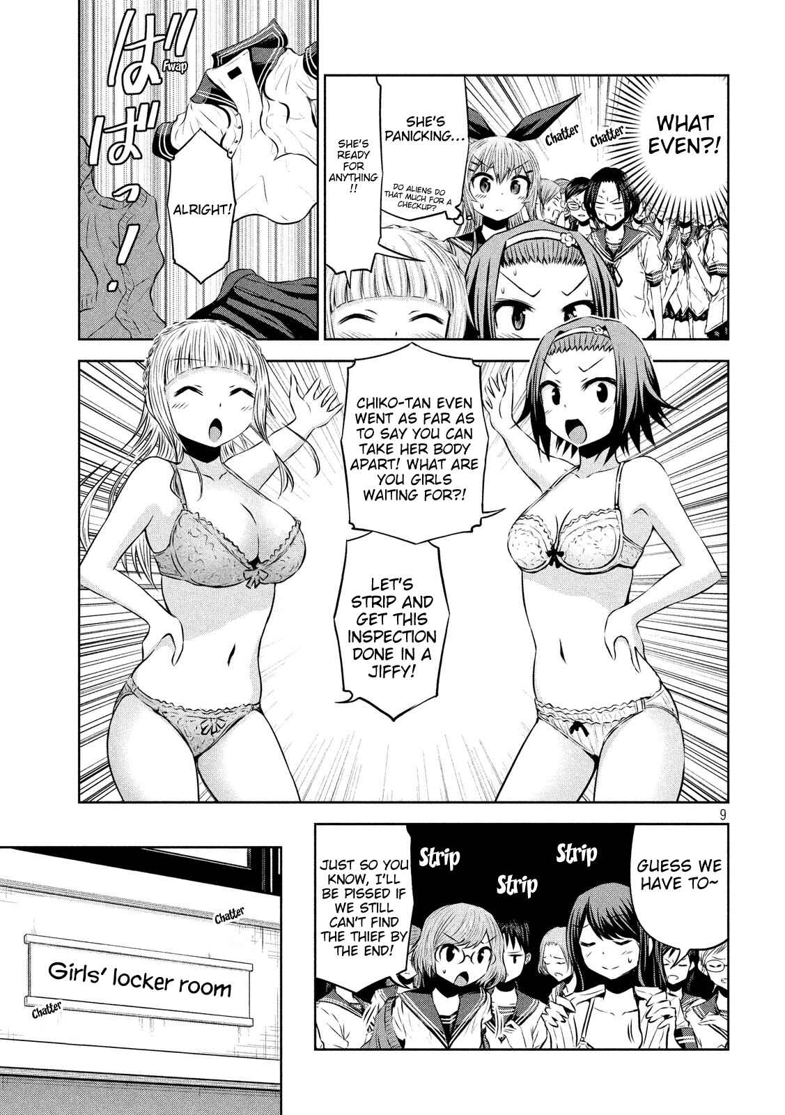 Page 9 Chapter 46 Chikotan, Kowareru