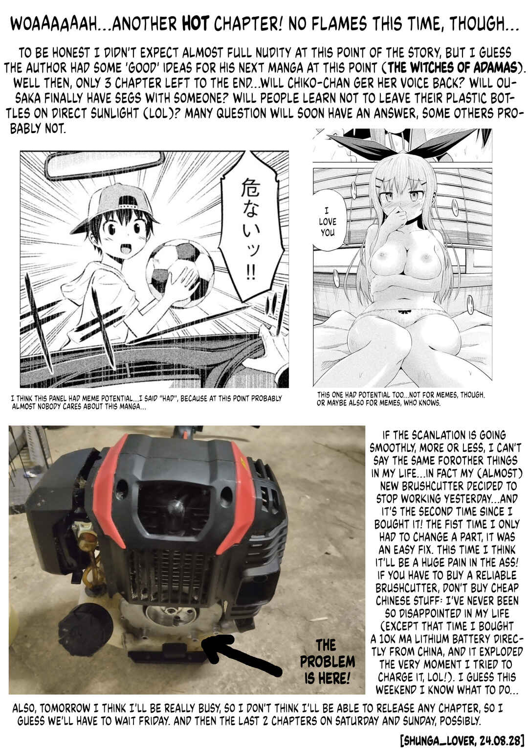 Page 19 Chapter 66 Chikotan, Kowareru