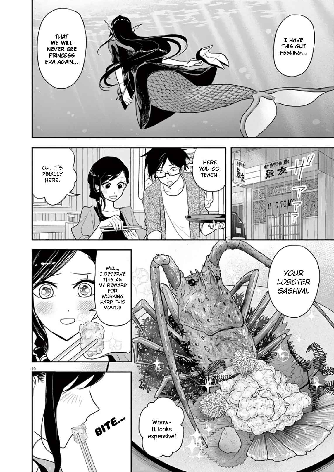 Page 10 Chapter 28 Ningyohime no Gomen ne Gohan