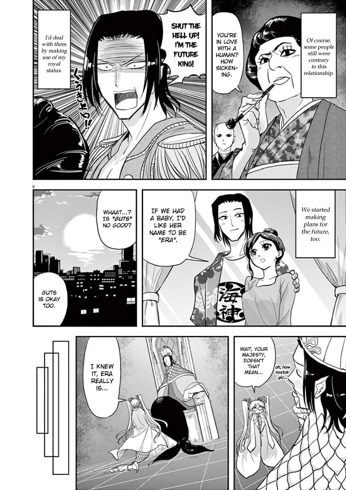 Page 8 Chapter 28 Ningyohime no Gomen ne Gohan