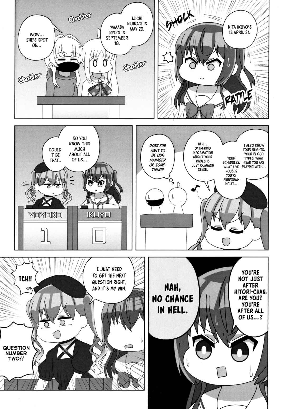 Page 10 Chapter Unknown_a4c6 Bocchi the Rock! - Showdown!! Ohtsuki Yoyoko VS Kita Ikuyo (Doujinshi)