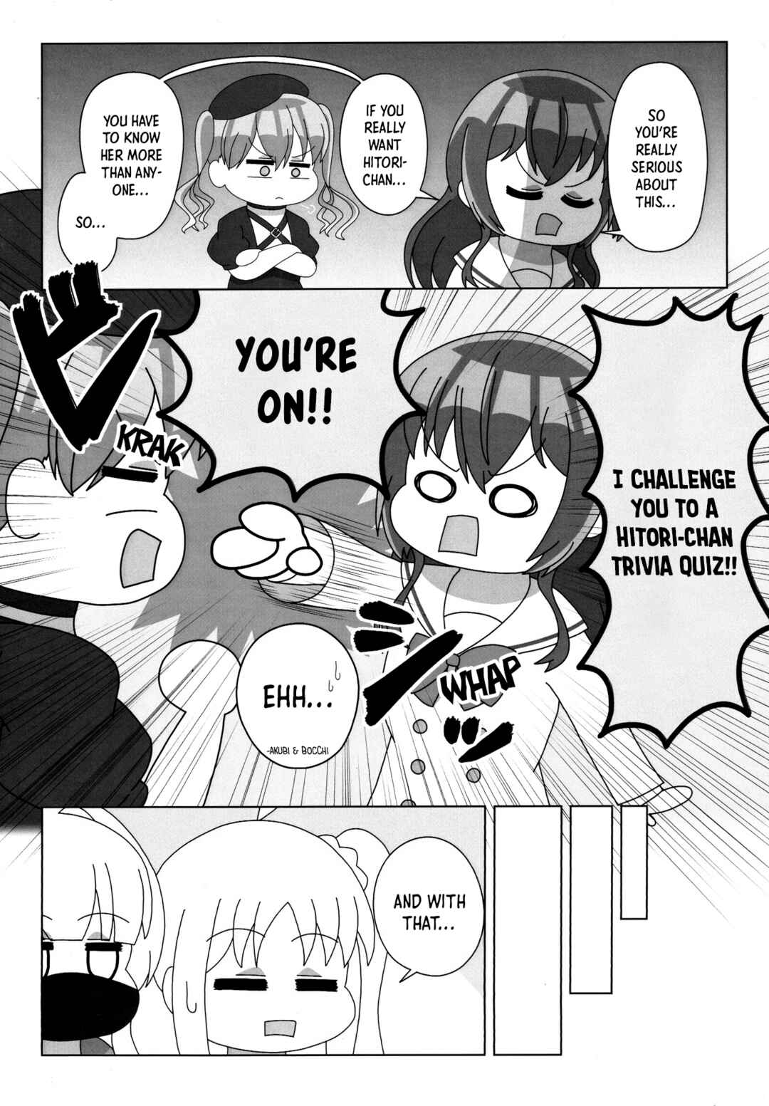 Page 7 Chapter Unknown_a4c6 Bocchi the Rock! - Showdown!! Ohtsuki Yoyoko VS Kita Ikuyo (Doujinshi)