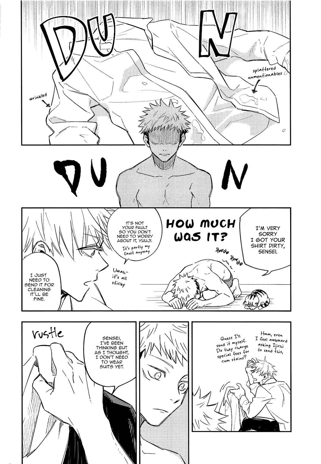 Page 19 Chapter Unknown_1712 Jujutsu Kaisen - Nugasete Ageyokka (Doujinshi)