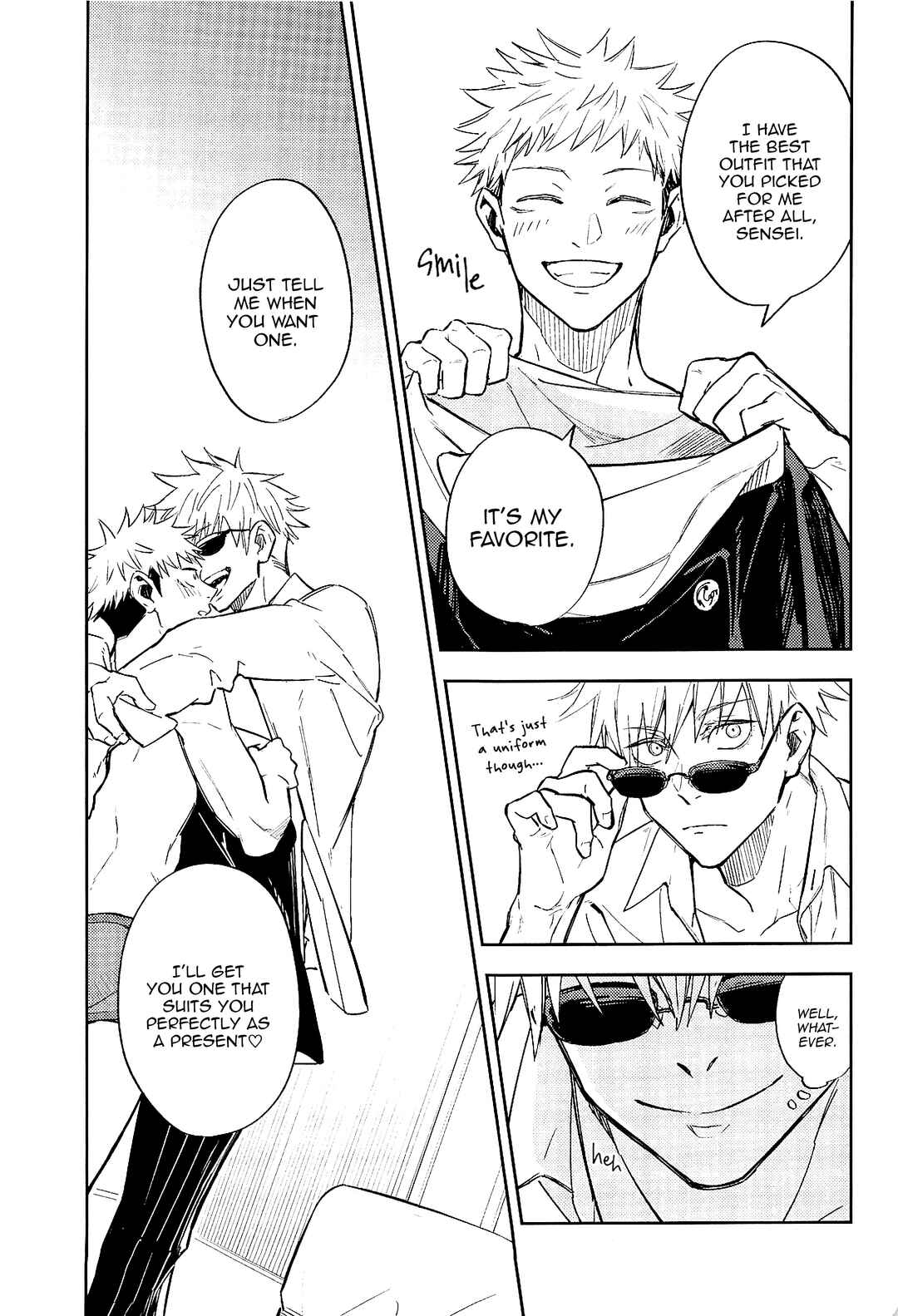 Page 20 Chapter Unknown_1712 Jujutsu Kaisen - Nugasete Ageyokka (Doujinshi)