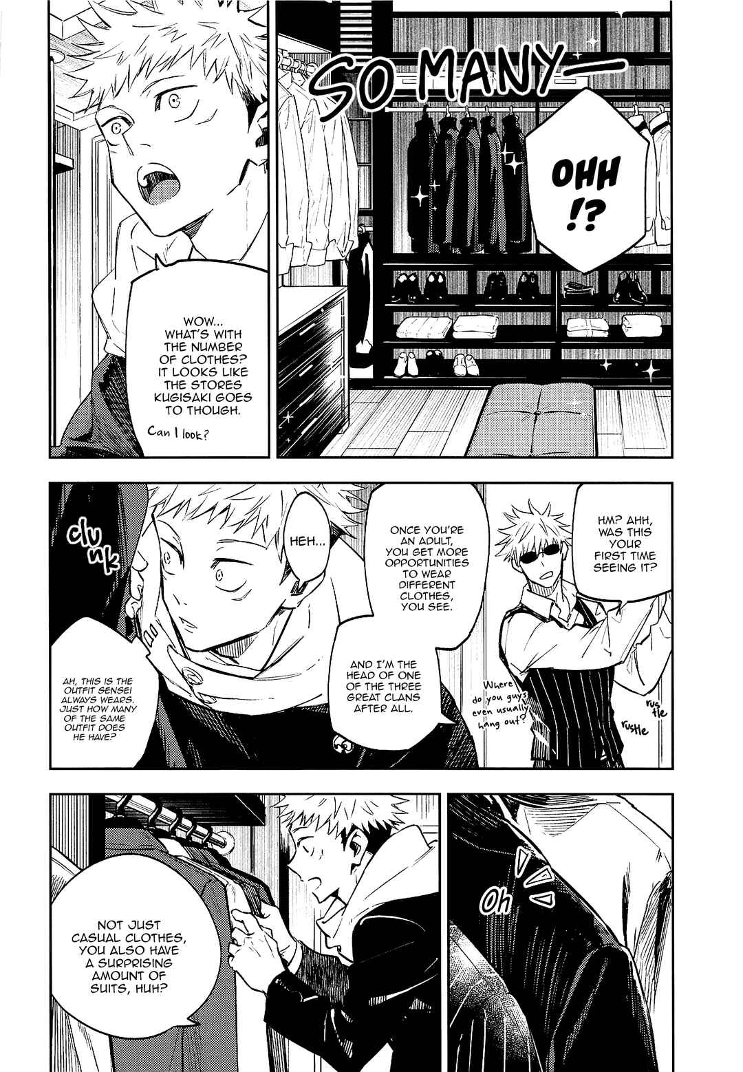 Page 5 Chapter Unknown_1712 Jujutsu Kaisen - Nugasete Ageyokka (Doujinshi)