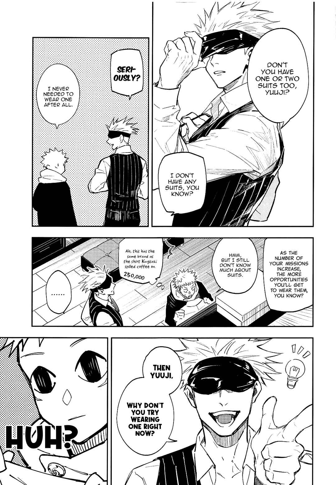 Page 6 Chapter Unknown_1712 Jujutsu Kaisen - Nugasete Ageyokka (Doujinshi)