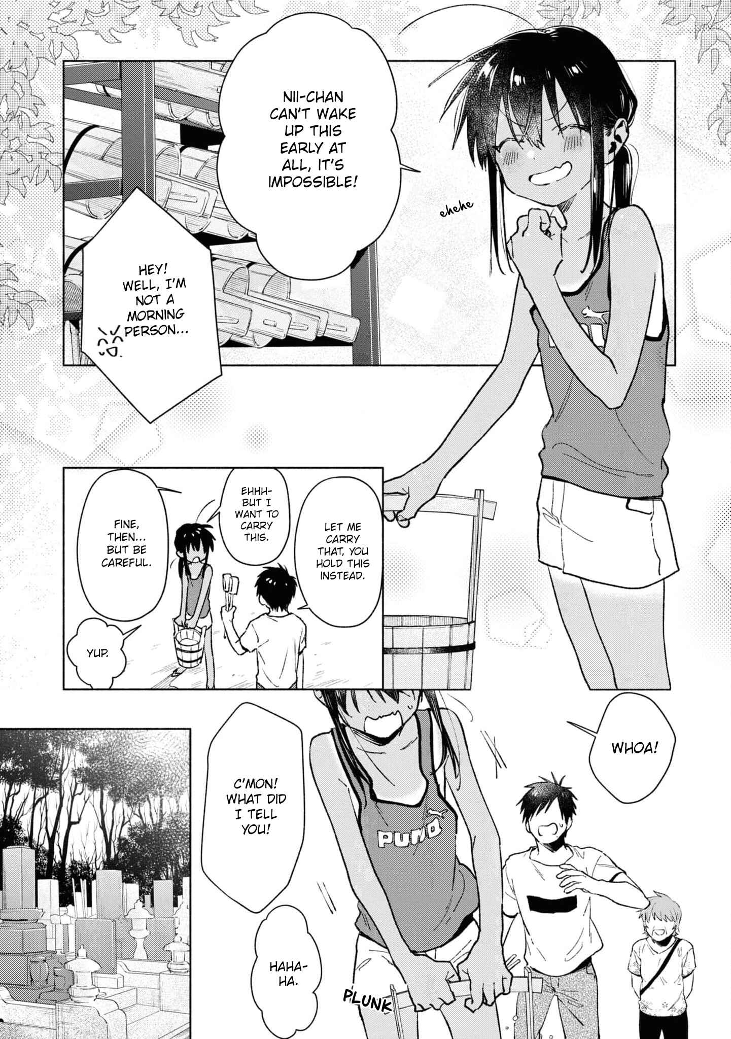Page 3 Chapter 33 Inaka ni Kaeru to Yakeni Natsuita Kasshoku Ponytail Shota ga Iru