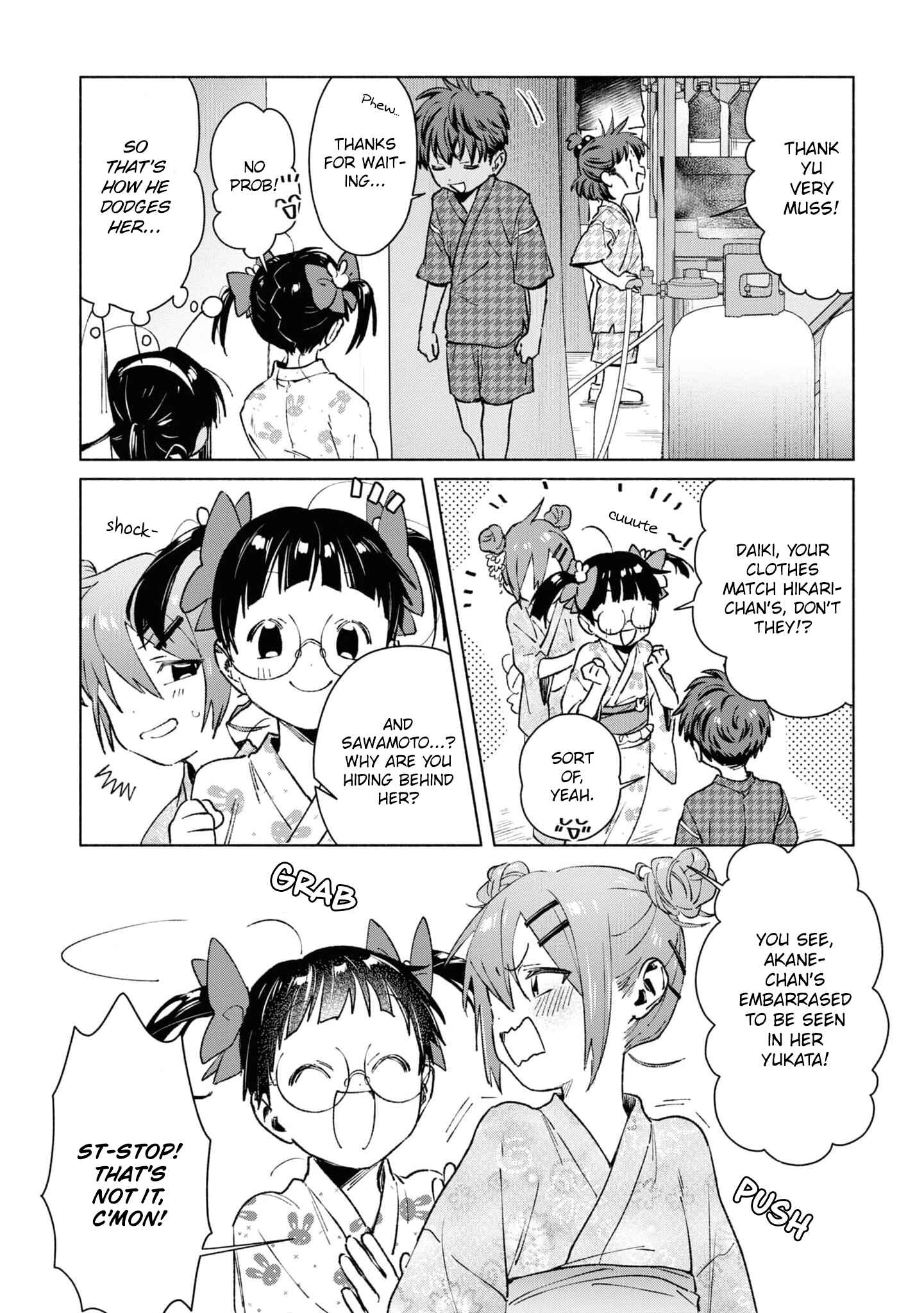 Page 9 Chapter 35 Inaka ni Kaeru to Yakeni Natsuita Kasshoku Ponytail Shota ga Iru