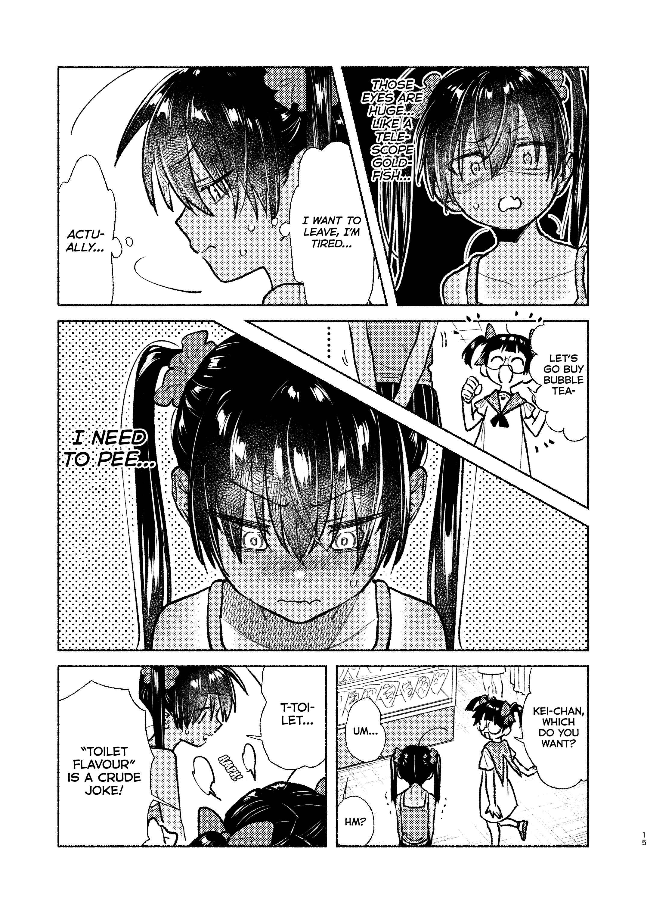 Page 14 Chapter 39.6 Inaka ni Kaeru to Yakeni Natsuita Kasshoku Ponytail Shota ga Iru