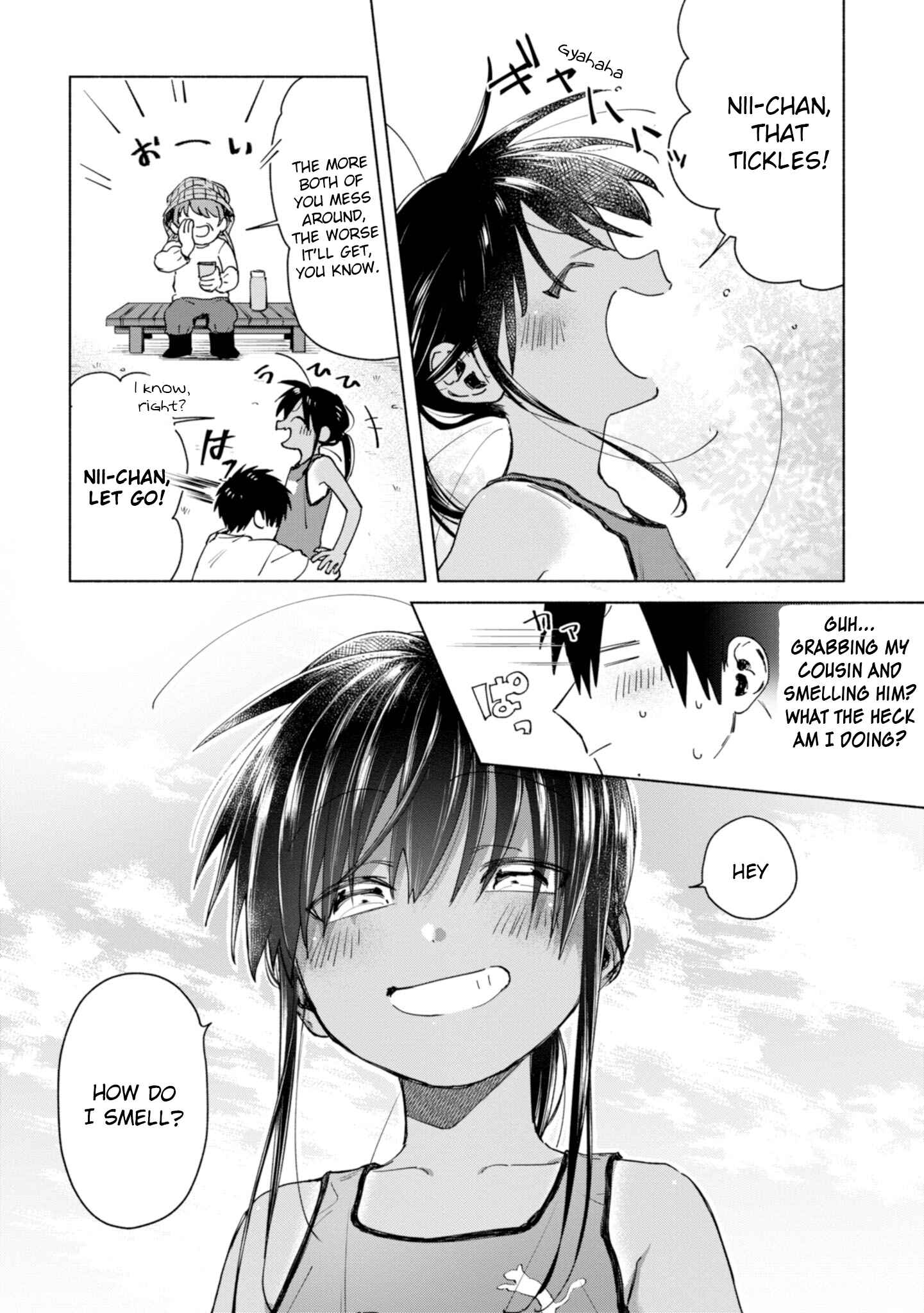 Page 8 Chapter 11 Inaka ni Kaeru to Yakeni Natsuita Kasshoku Ponytail Shota ga Iru