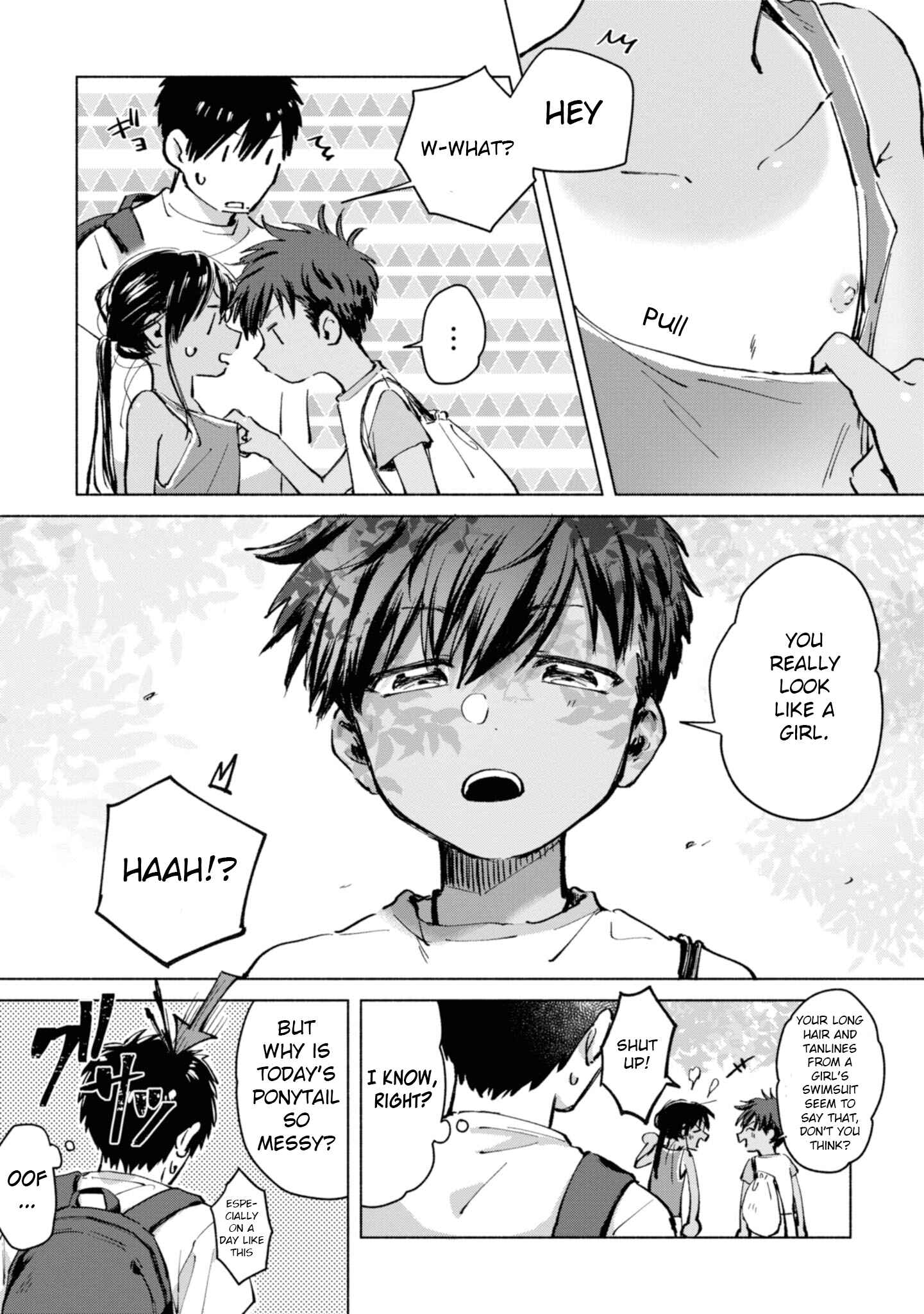 Page 5 Chapter 4 Inaka ni Kaeru to Yakeni Natsuita Kasshoku Ponytail Shota ga Iru