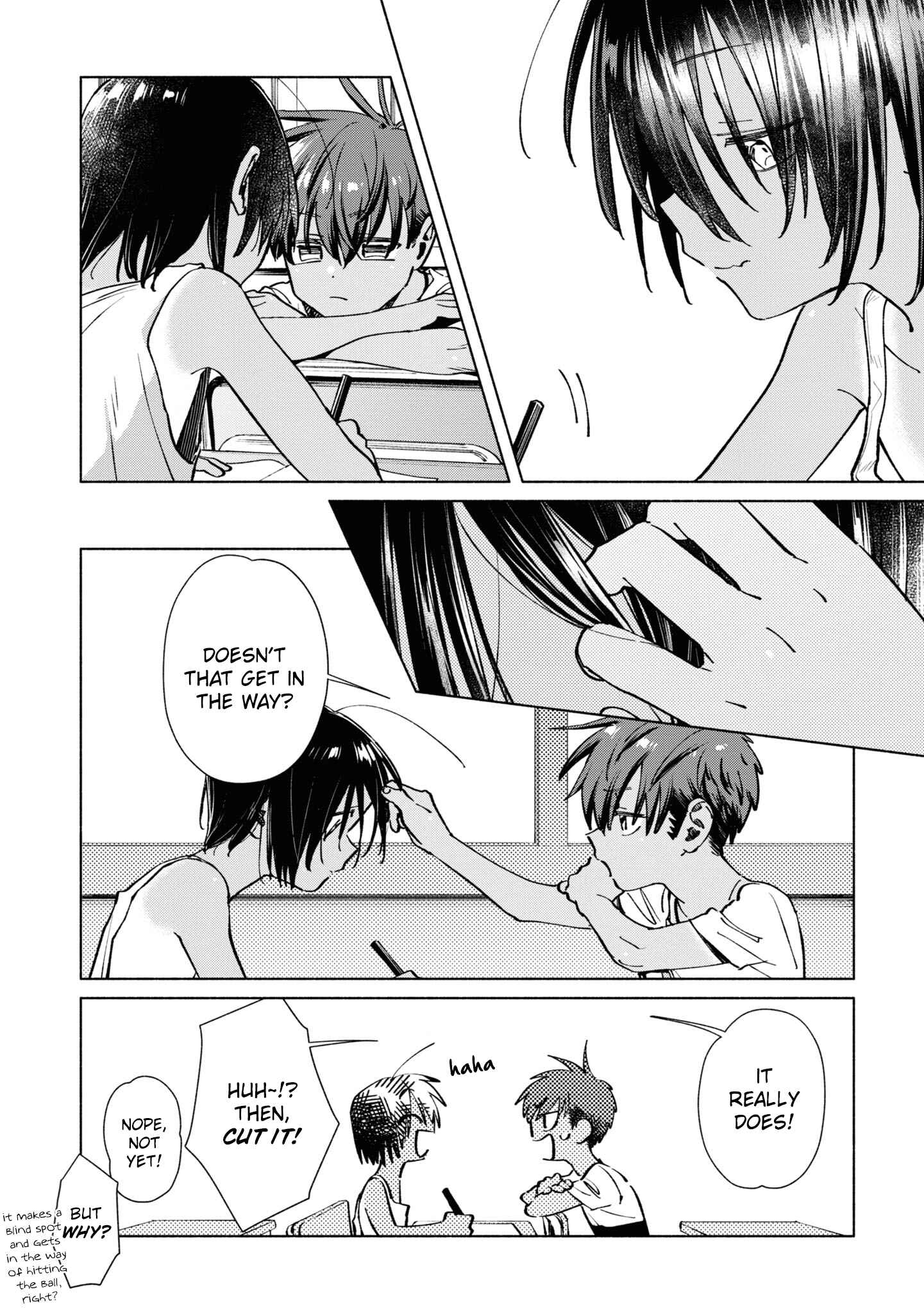 Page 1 Chapter 28 Inaka ni Kaeru to Yakeni Natsuita Kasshoku Ponytail Shota ga Iru
