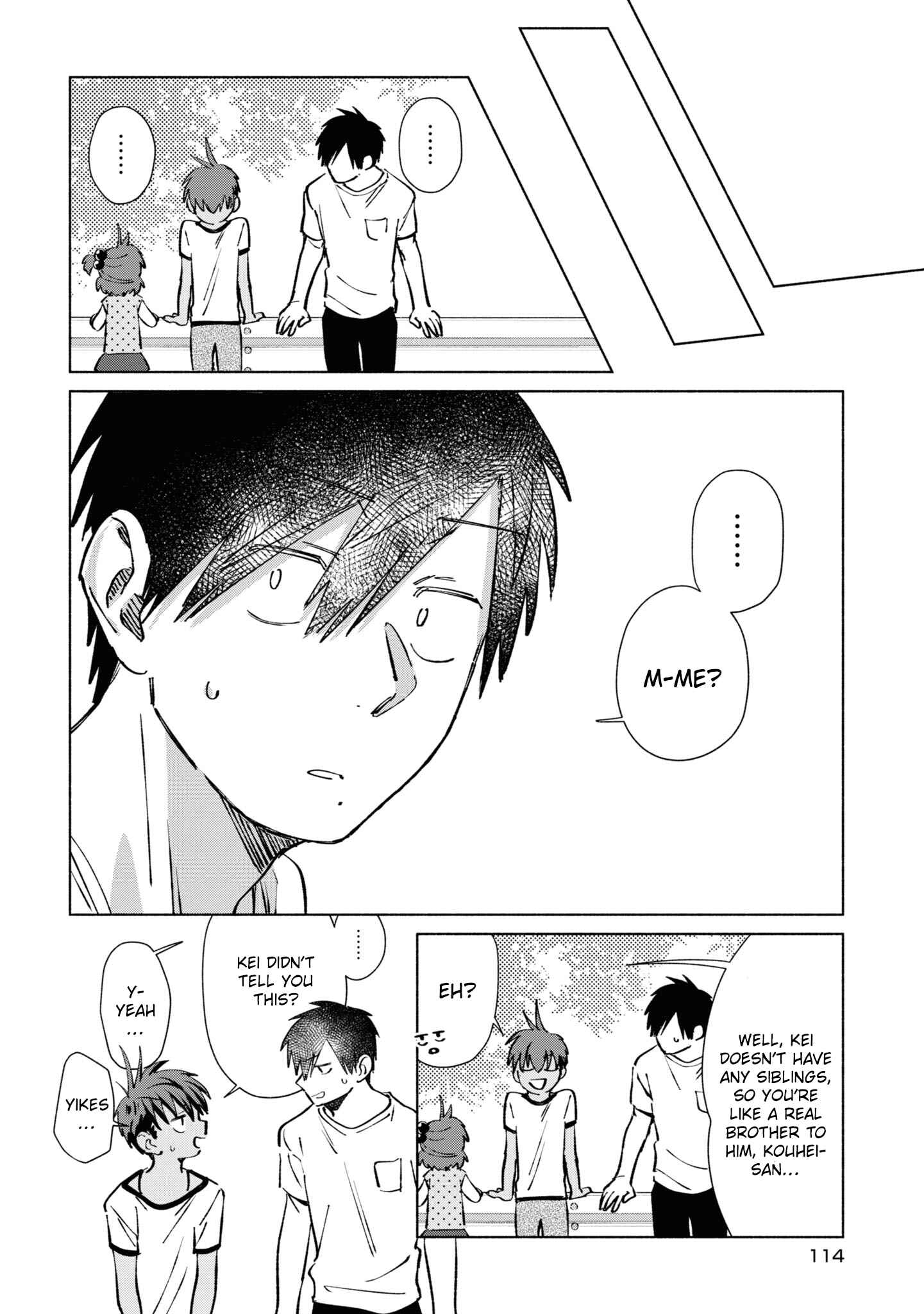 Page 14 Chapter 28 Inaka ni Kaeru to Yakeni Natsuita Kasshoku Ponytail Shota ga Iru
