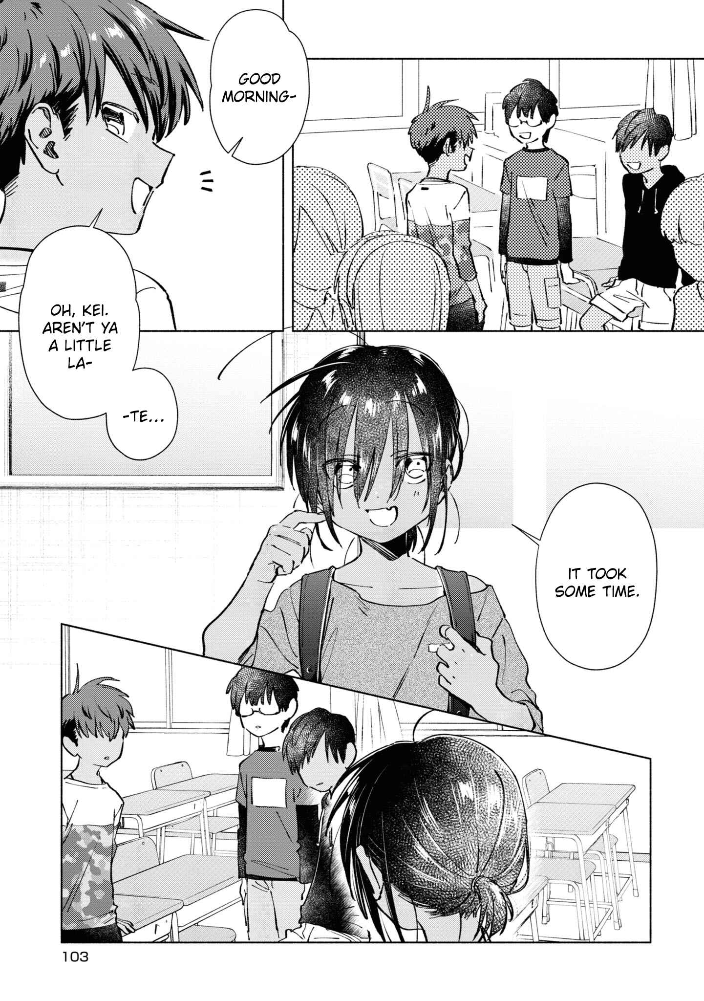 Page 3 Chapter 28 Inaka ni Kaeru to Yakeni Natsuita Kasshoku Ponytail Shota ga Iru