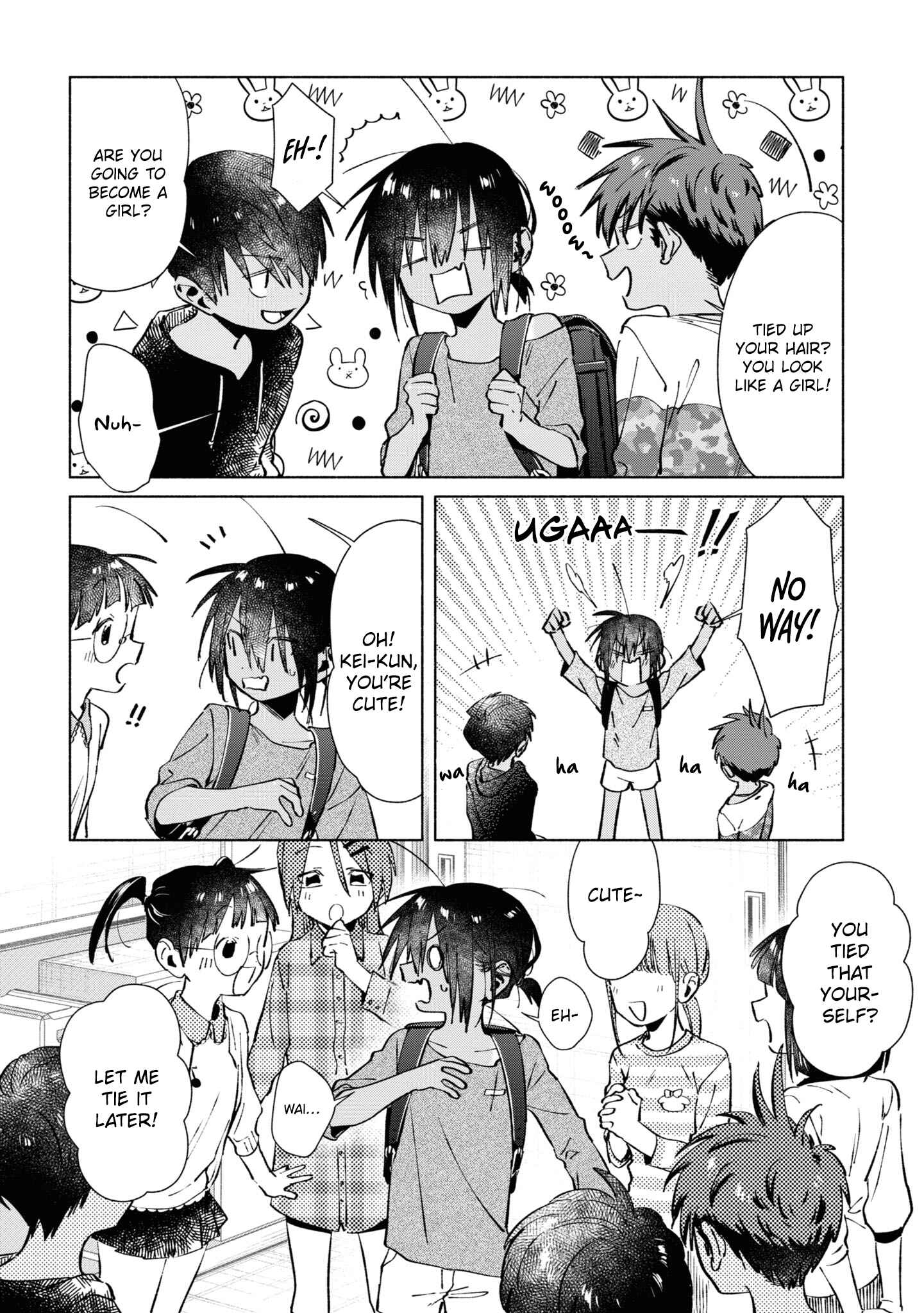 Page 4 Chapter 28 Inaka ni Kaeru to Yakeni Natsuita Kasshoku Ponytail Shota ga Iru