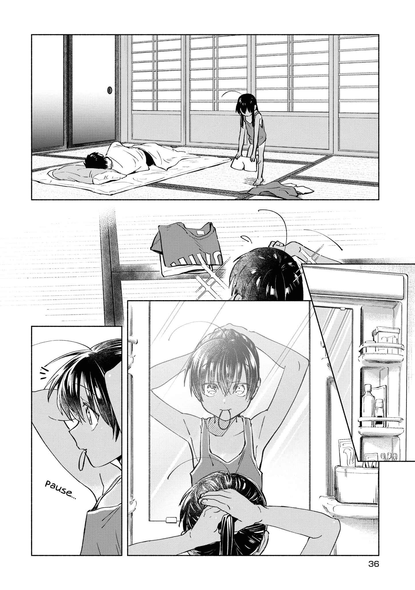 Page 4 Chapter 23 Inaka ni Kaeru to Yakeni Natsuita Kasshoku Ponytail Shota ga Iru
