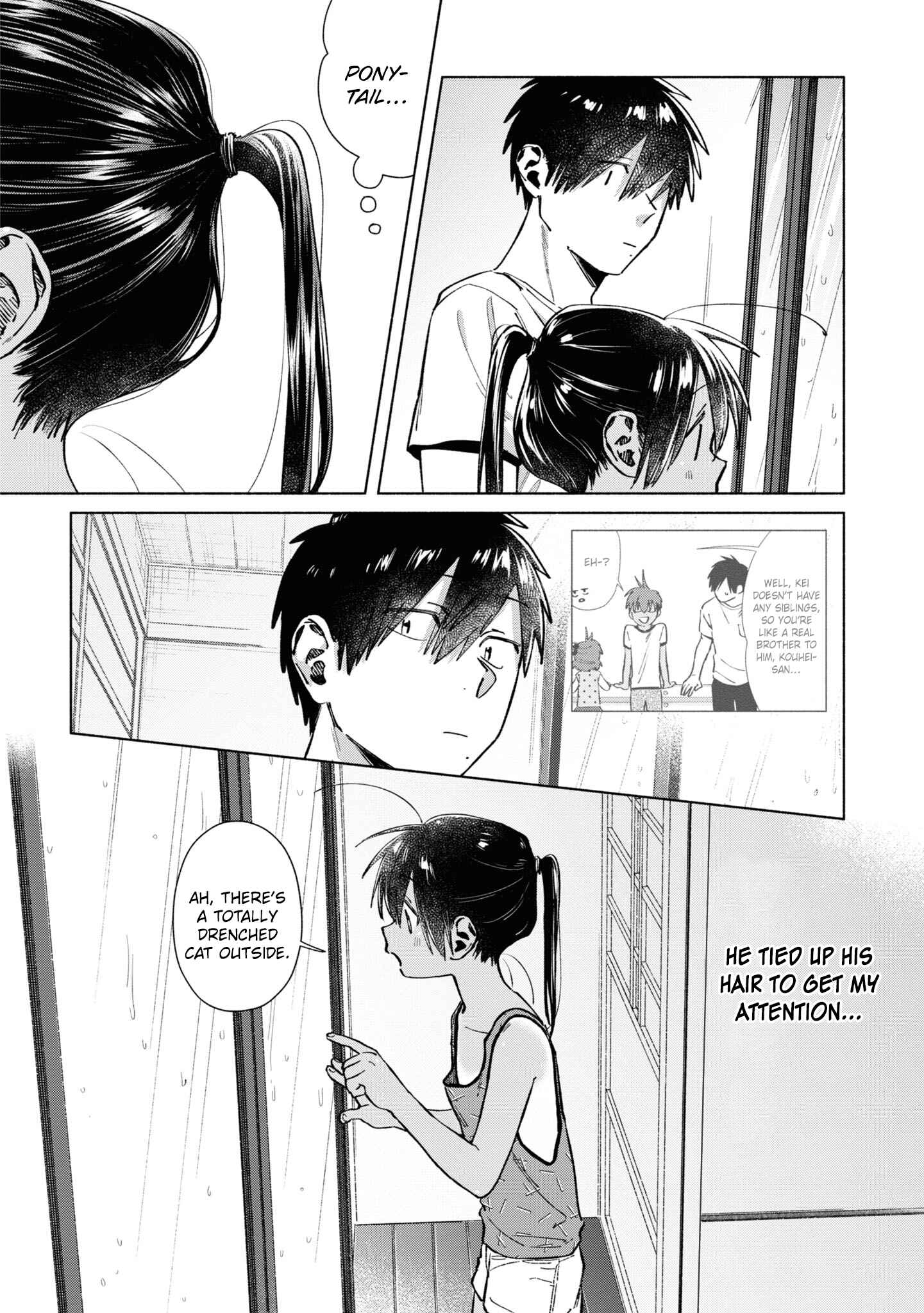 Page 4 Chapter 30 Inaka ni Kaeru to Yakeni Natsuita Kasshoku Ponytail Shota ga Iru