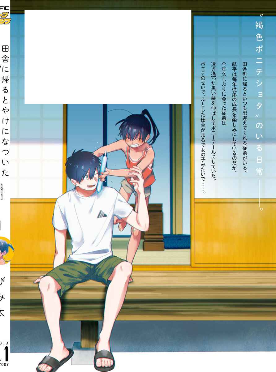 Page 13 Chapter 9.5 Inaka ni Kaeru to Yakeni Natsuita Kasshoku Ponytail Shota ga Iru