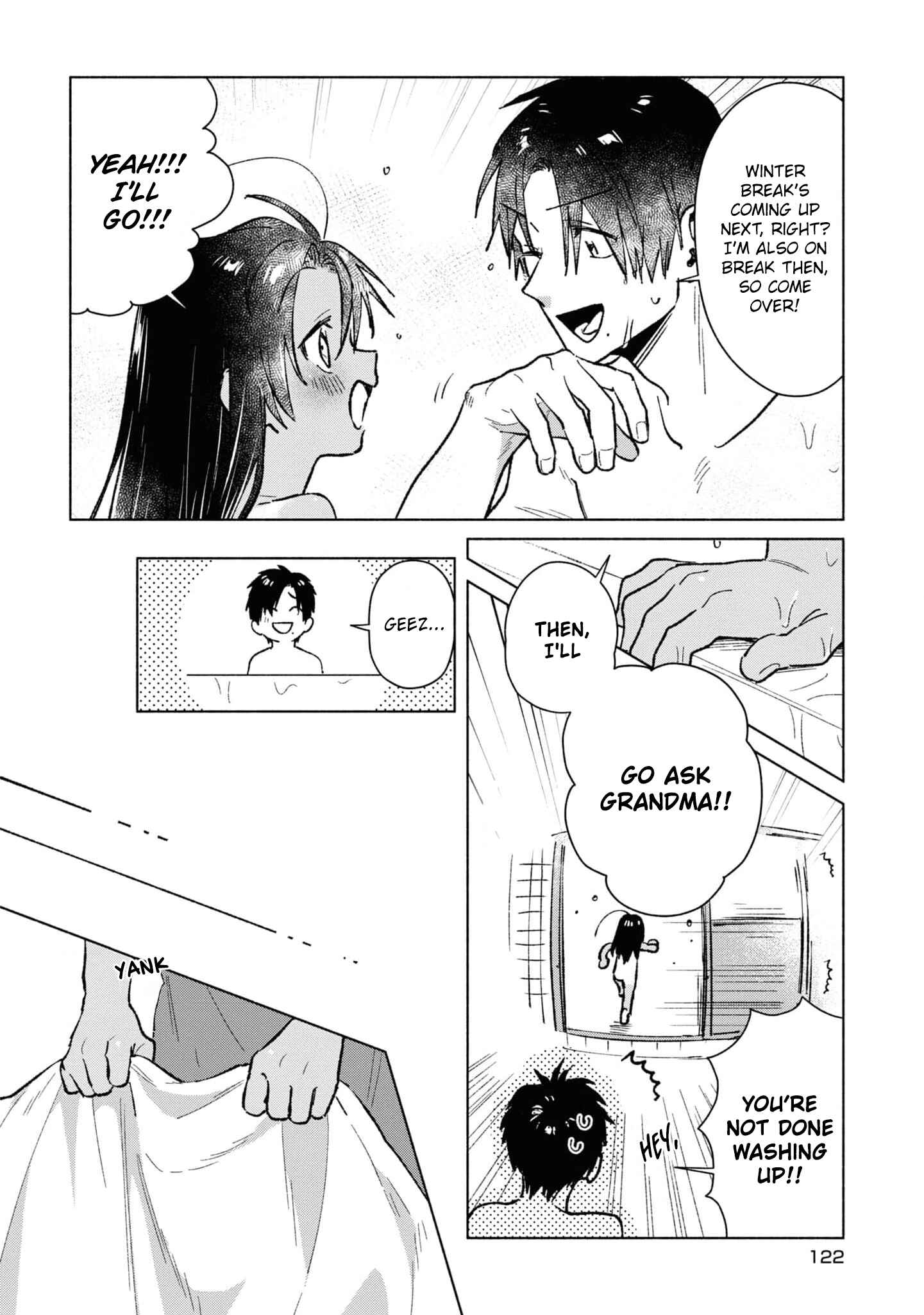 Page 4 Chapter 39 Inaka ni Kaeru to Yakeni Natsuita Kasshoku Ponytail Shota ga Iru