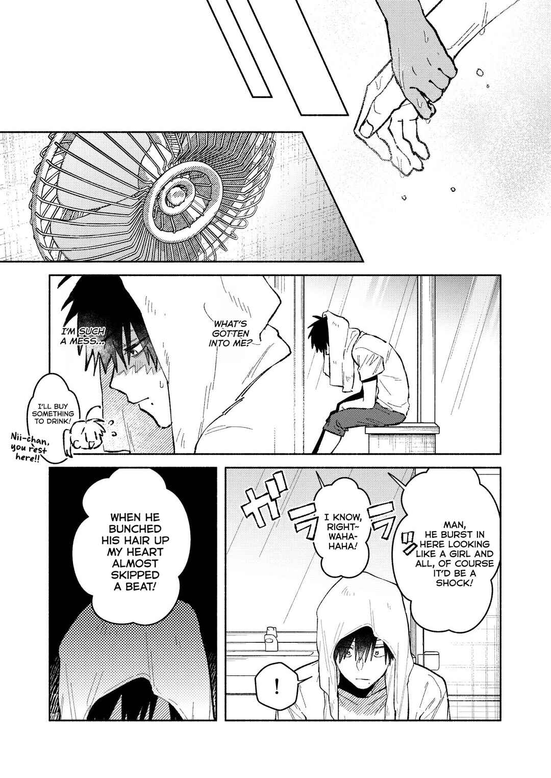 Page 16 Chapter 39.7 Inaka ni Kaeru to Yakeni Natsuita Kasshoku Ponytail Shota ga Iru