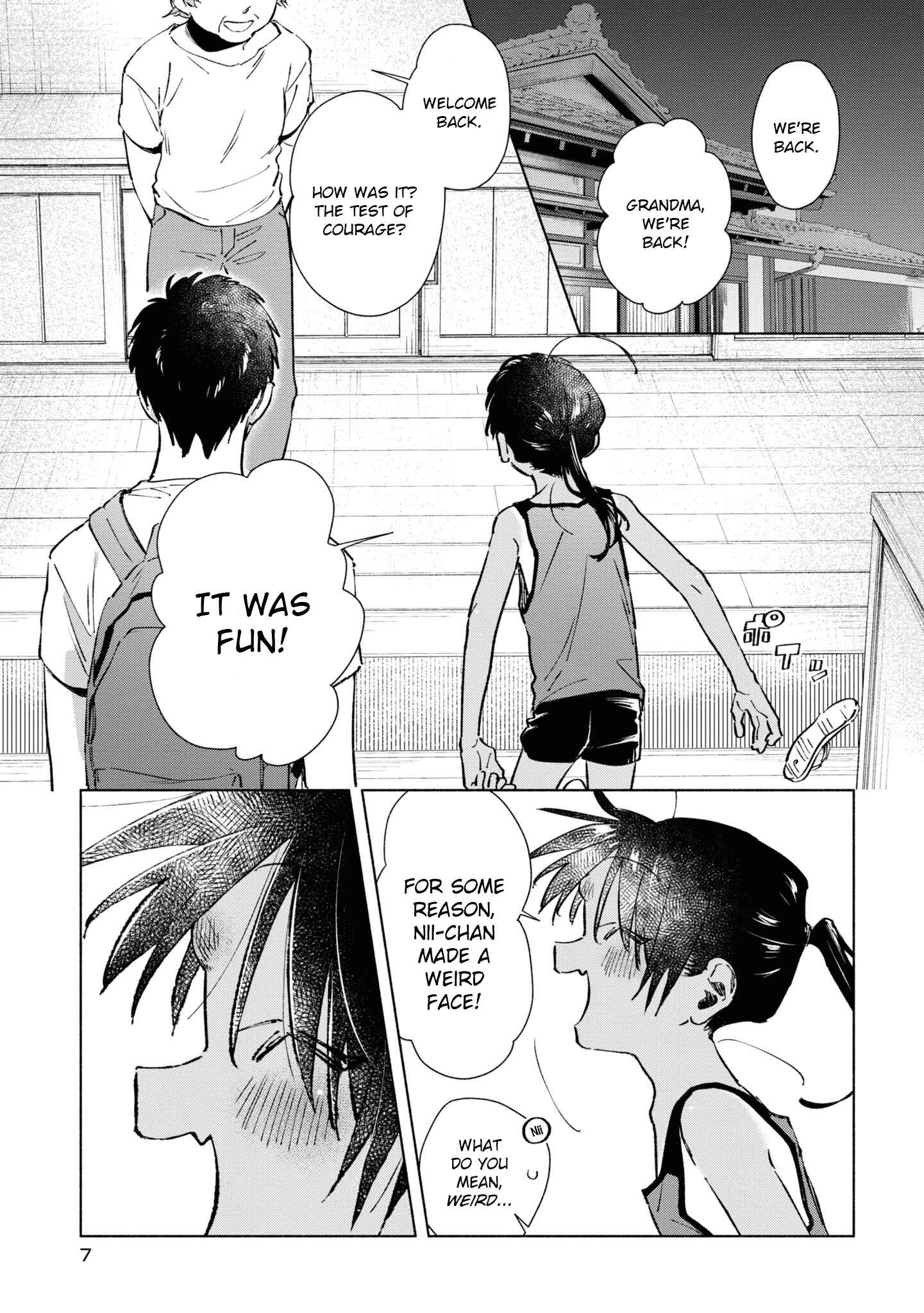 Page 3 Chapter 21 Inaka ni Kaeru to Yakeni Natsuita Kasshoku Ponytail Shota ga Iru