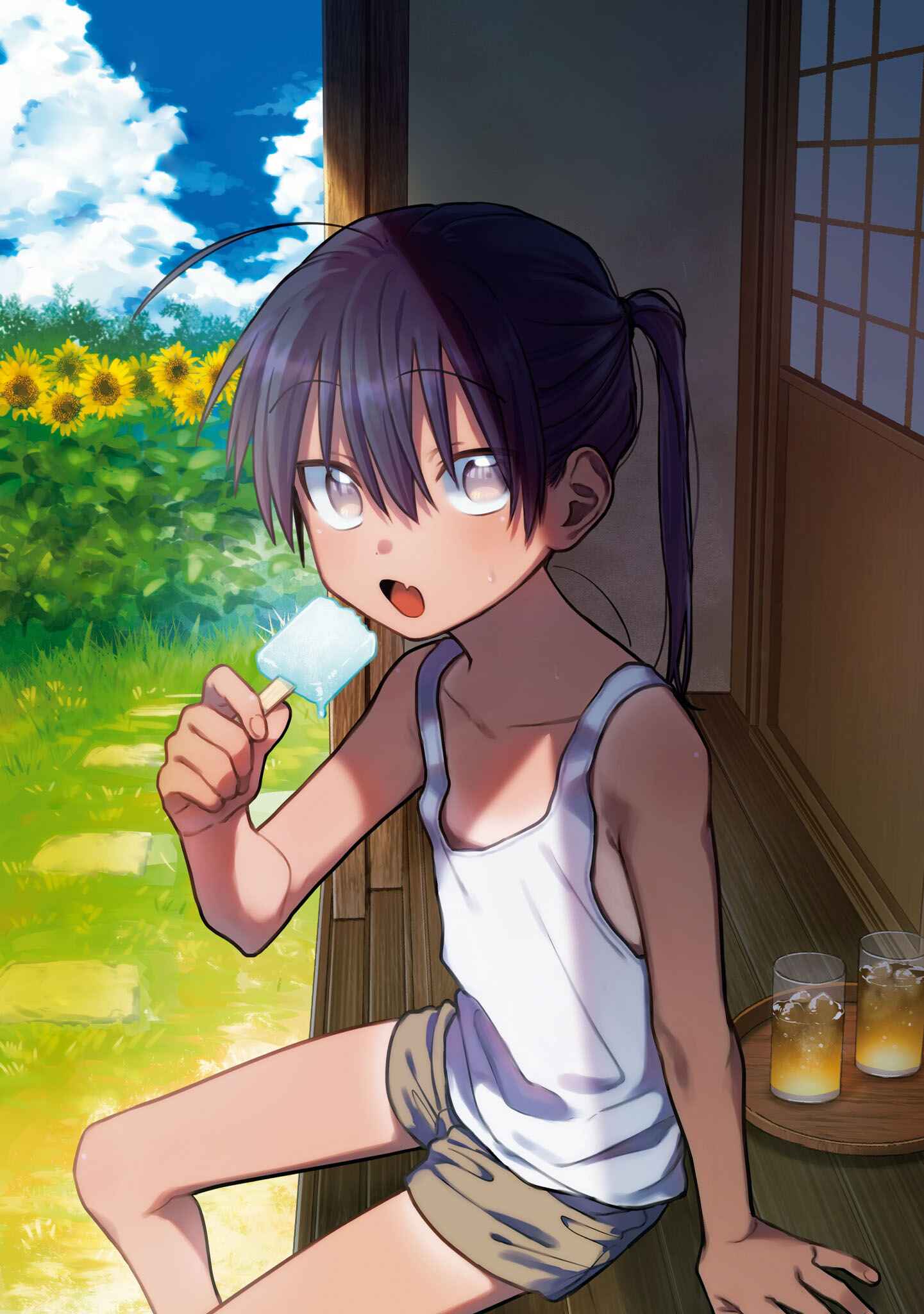 Page 2 Chapter 20.5 Inaka ni Kaeru to Yakeni Natsuita Kasshoku Ponytail Shota ga Iru
