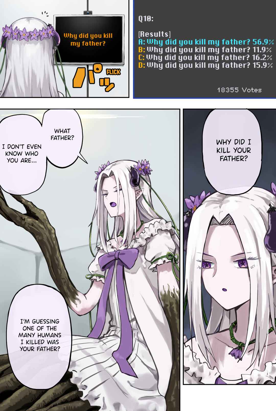 Page 1 Chapter 13 Raising an Eggplant Girl Using Online Polls