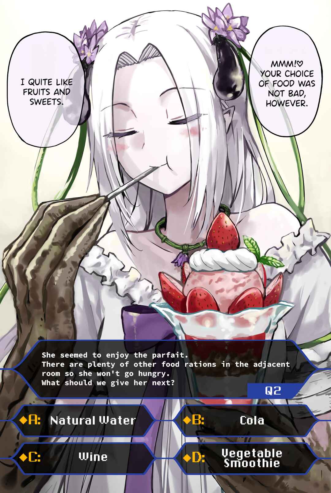 Page 2 Chapter 2 Raising an Eggplant Girl Using Online Polls