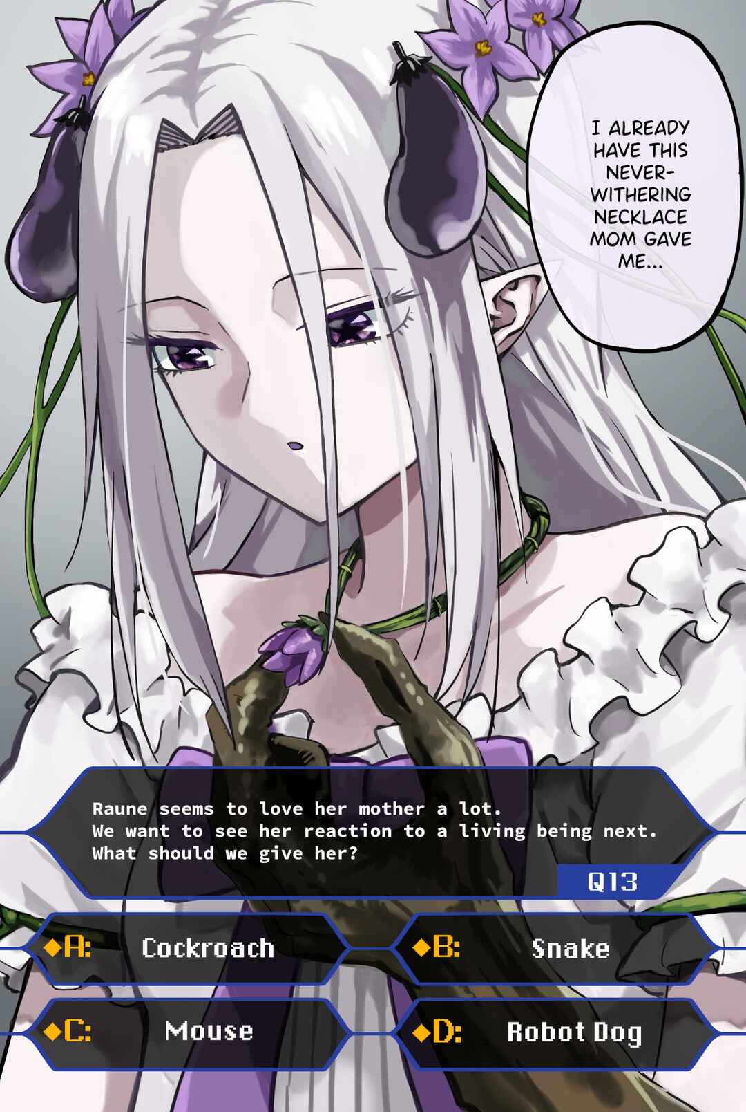 Page 2 Chapter 15 Raising an Eggplant Girl Using Online Polls