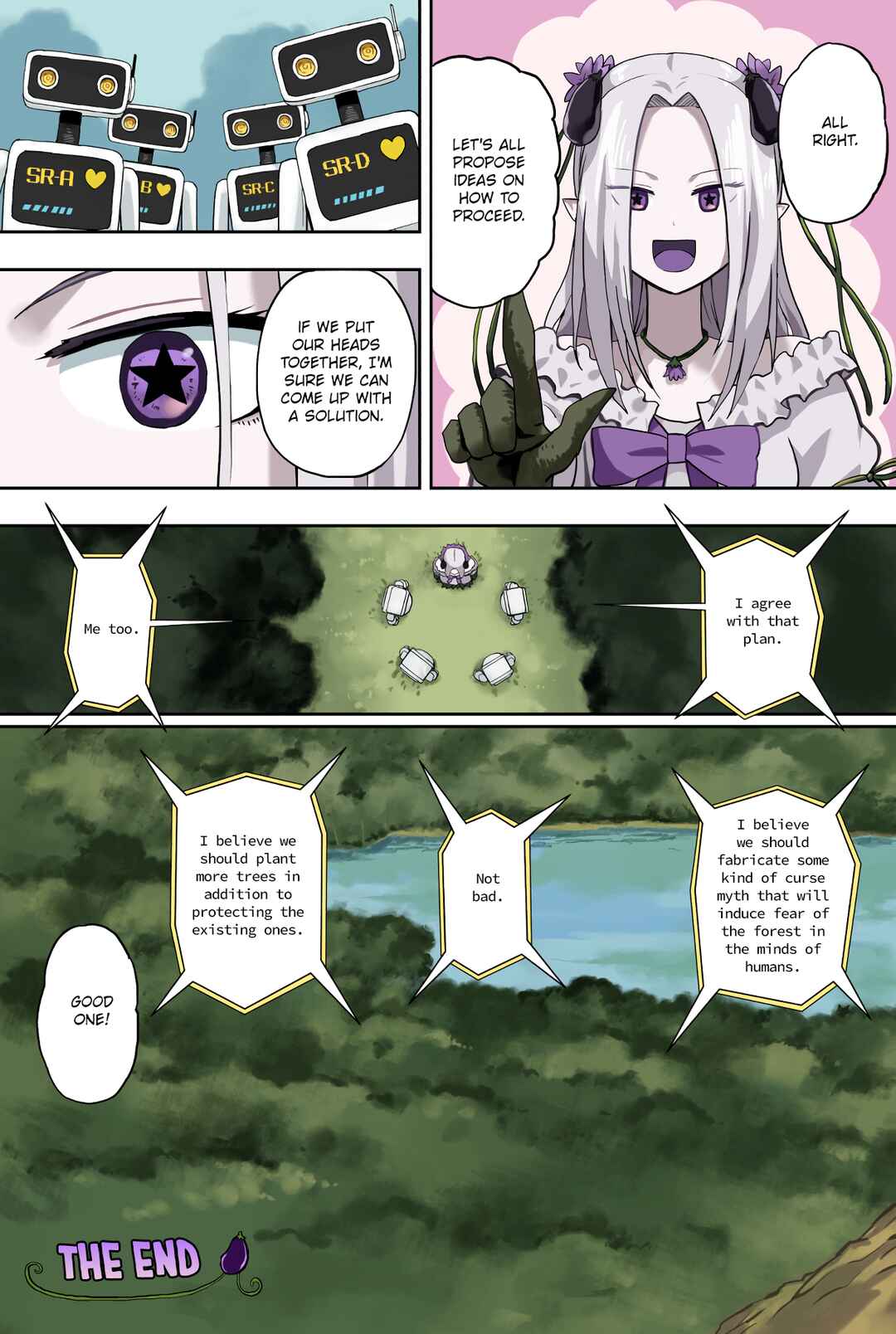 Page 4 Chapter 34 Raising an Eggplant Girl Using Online Polls