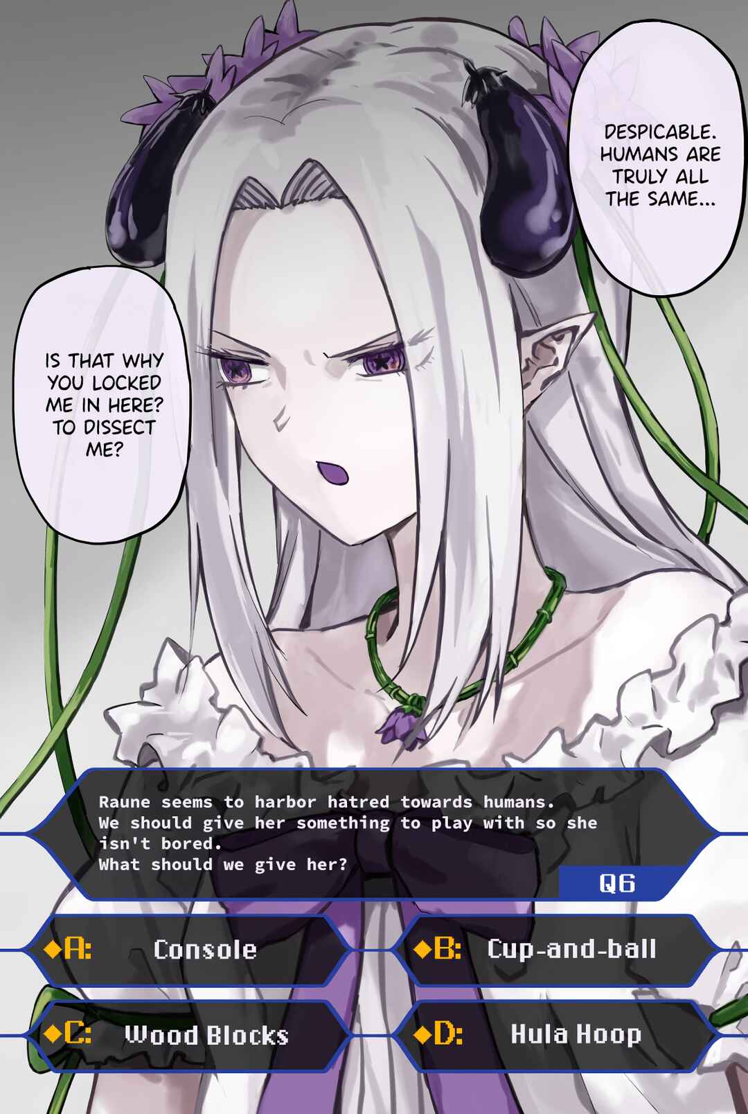 Page 2 Chapter 7 Raising an Eggplant Girl Using Online Polls