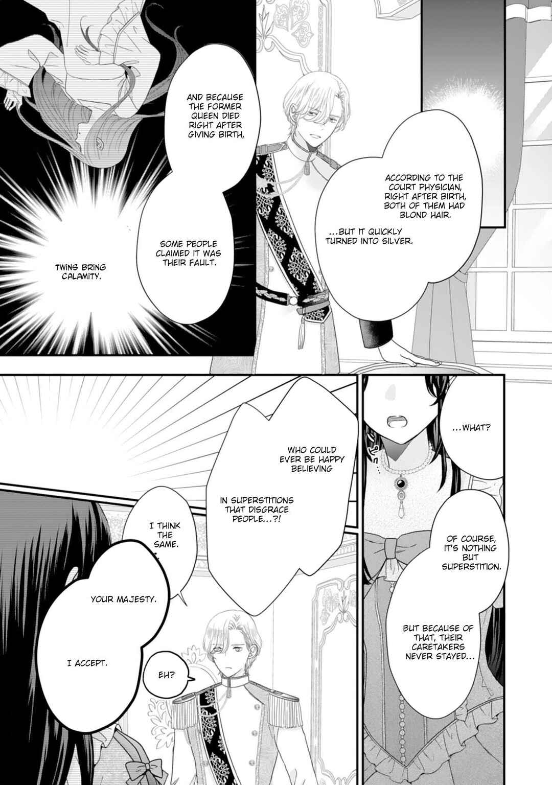 Page 3 Chapter 1 Futago Ouji no Mamahaha ni Narimashite ~Kiraware Akujo desu ga, Sonna Koto yori Musuko-tachi ga Kawaisugite Komarimasu~