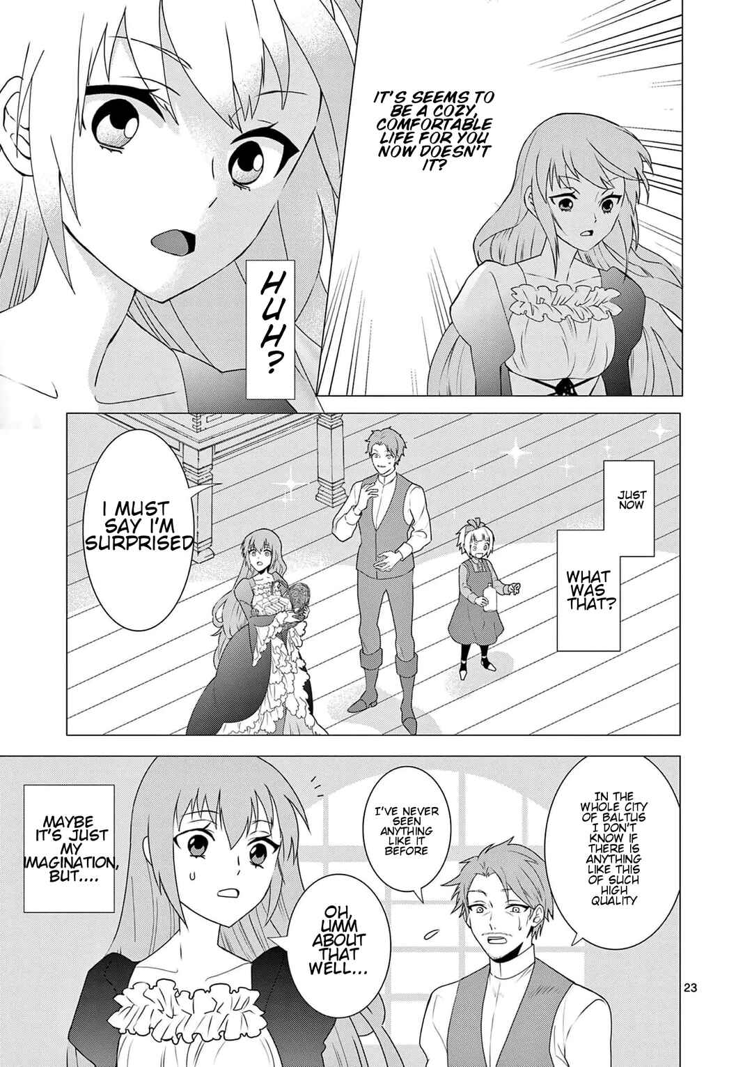 Page 24 Chapter 3 Isekai Tensei Shite Majo ni Natta no de Slow Life o Okuritai no ni Maou ga Nigashite Kuremasen