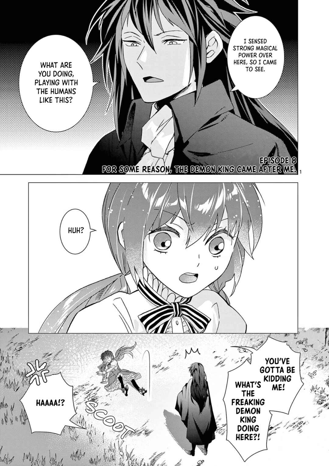 Page 2 Chapter 8 Isekai Tensei Shite Majo ni Natta no de Slow Life o Okuritai no ni Maou ga Nigashite Kuremasen