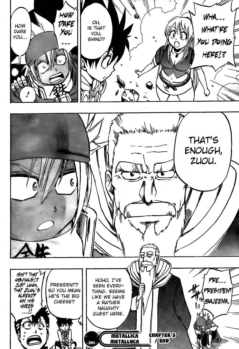 Page 19 Chapter 5 Metalica Metaluca