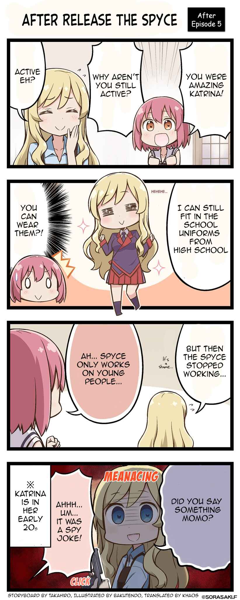 Page 1 Chapter 5 After Release the Spyce