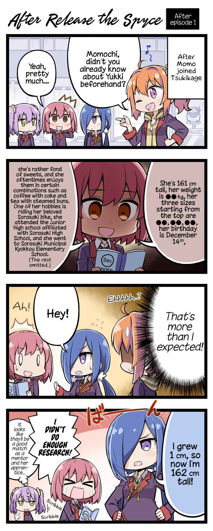 Page 1 Chapter 1 After Release the Spyce