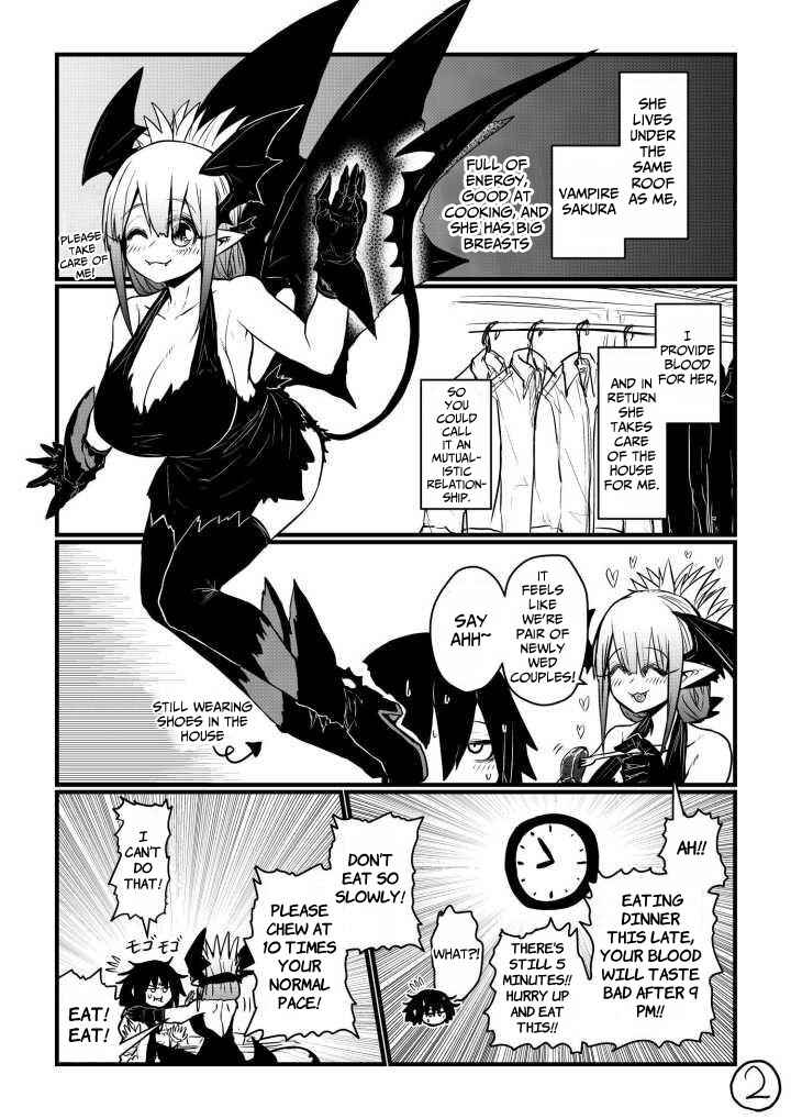 Page 2 Chapter 1 Kyuuketsu! Sakura-chan
