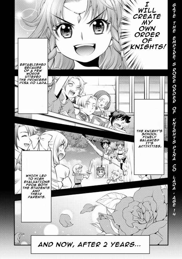 Page 1 Chapter 2 GATE - Teikoku no Bara Kishidan - Piña Co Lada 14-sai